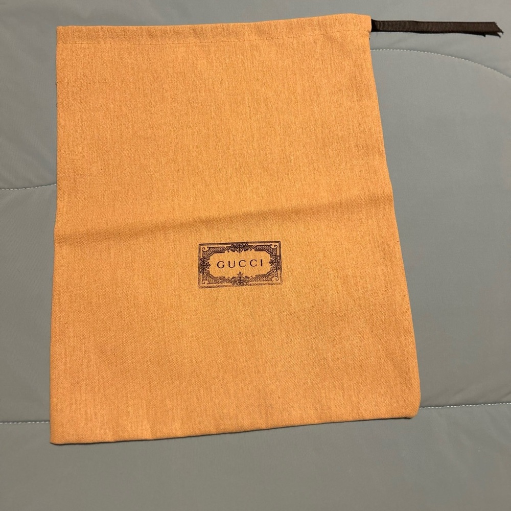 Gucci Tan Drawstring Bag - Picture 5 of 5